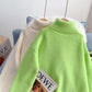 Candy Farbe Rollkragenpullover Pullover Top 5058