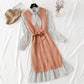 A very exotic French minority suit skirt two-piece set  4474