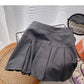 New Korean high waist A-line pleated skirt  5296