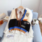 Gilet tricoté japonais sans manches 4987