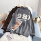 Pull à fond vieillissant au vent langoureux et au style étranger 5155