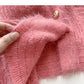 Imitation mink sweater Korean version gentle  6100