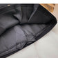 Korean retro simple double row button high waist pleated skirt  5498