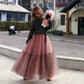 Jupe en maille, jupe en tulle d'été, jupe bouffante super féerique de style chaud, JUPE TUTU 3631 
