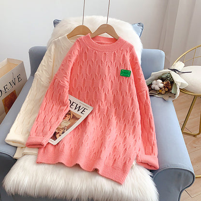 Japanese soft pink Pullover  5143