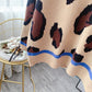 Pull léopard mode femme pull ample 5086