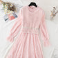 Robe en dentelle légère tempérament mature jupe enfants 4067