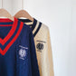Pull ample de style universitaire japonais 5031
