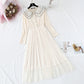 Aging baby collar dress female French first love small fragrance  4303