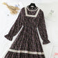 Robe fleurie polyvalente et slim 4563