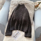 Pull col roulé avec doublure et pull à l'intérieur 5161
