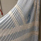 Frühling und Sommer, neuer Stil, Patchwork-Streifen mit hoher Taille, Faltenrock, Patchwork-Spitzenstickerei, langer Rock 3640