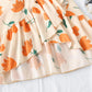 High waist Platycodon grandiflorum French smoked fishtail skirt  3732