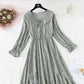 New small fresh broken flower fairy super fairy series irregular fishtail skirt  4016