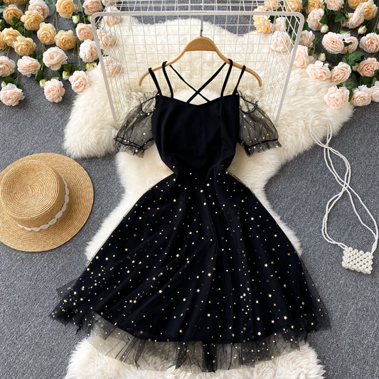 Cute A Line Tulle Short Dress Fashion Dress  10677